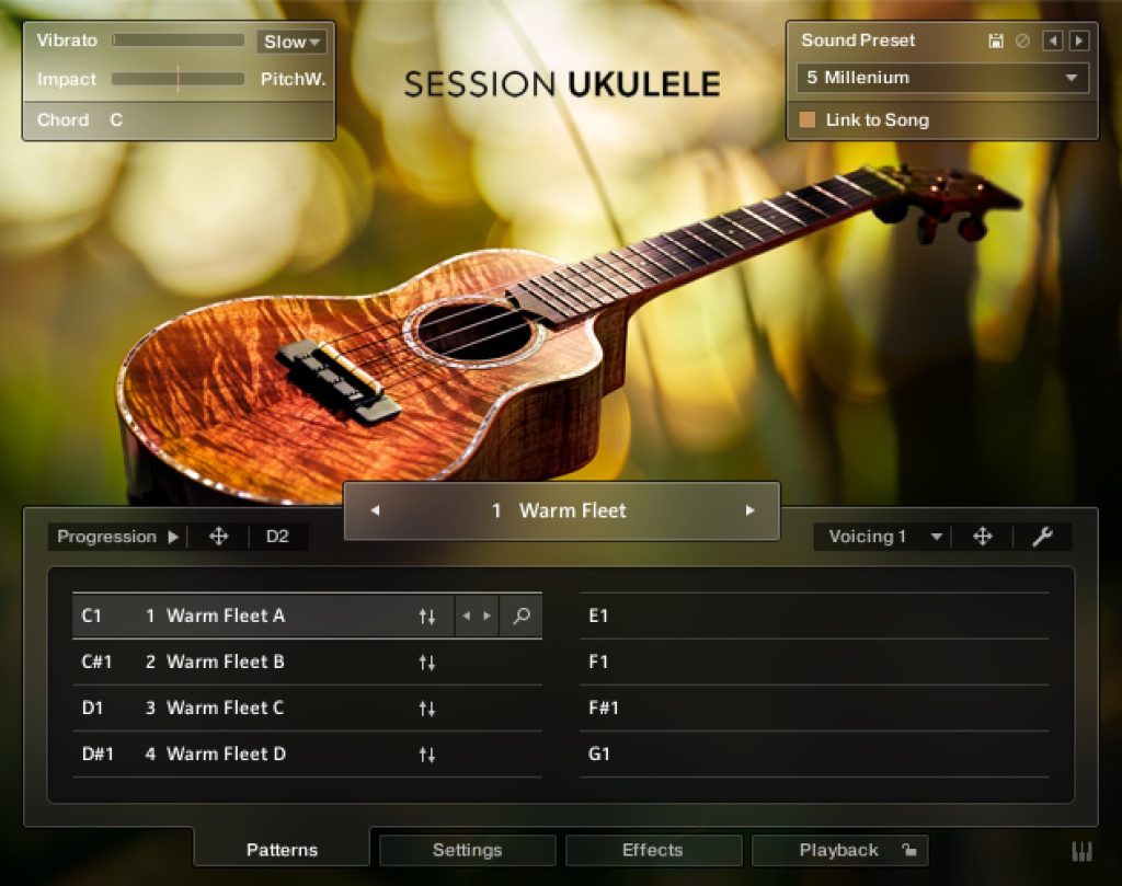 最新乌克丽丽音色库！Native Instruments Session Ukulele KONTAKT