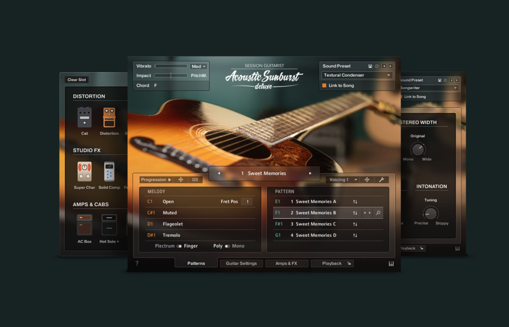 全新编曲木吉他音源！Native Instruments Session Guitarist Acoustic Sunburst Deluxe v1.0.2 KONTAKT