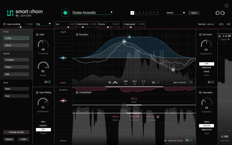 智能通道条AI混音插件！Sonible Smart:Chain v1.0.0 WIN&MAC